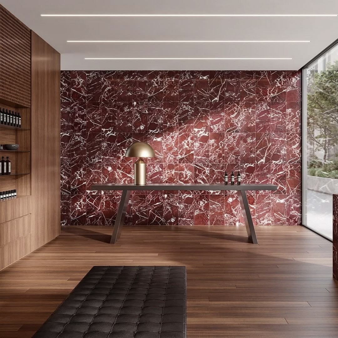 Ưu điểm đá granite đỏ cho cầu thang mặt tiền bậc tam cấp
