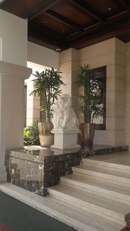 Thi công đá granite bậc tam cấp biệt thự và nhà phố cao cấp