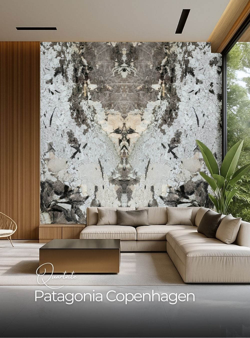 Các vị trí thi công đá granite ốp vách phòng khách