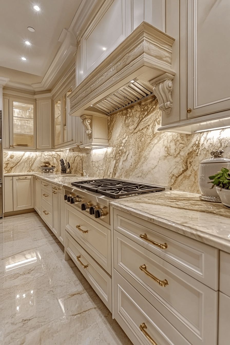Đá bàn bếp cao cấp phù hợp cho biệt thự nhà phố và căn hộ luxury