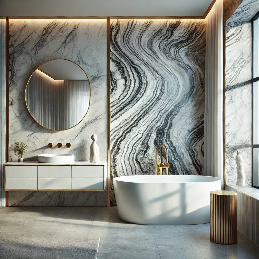 Ứng dụng đá Marble tự nhiên trong không gian nội thất cao cấp