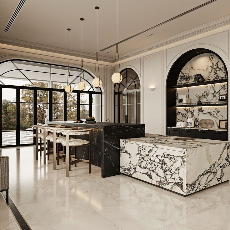Ứng dụng đá Marble tự nhiên trong biệt thự cao cấp
