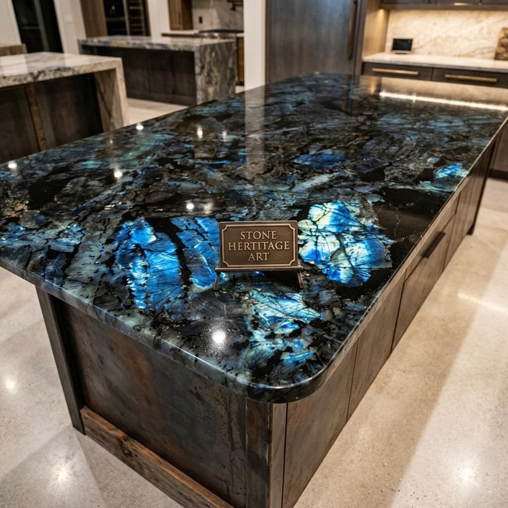 Mẫu đá thạch anh tự nhiên Quartzite cao cấp tại An Phát Stone