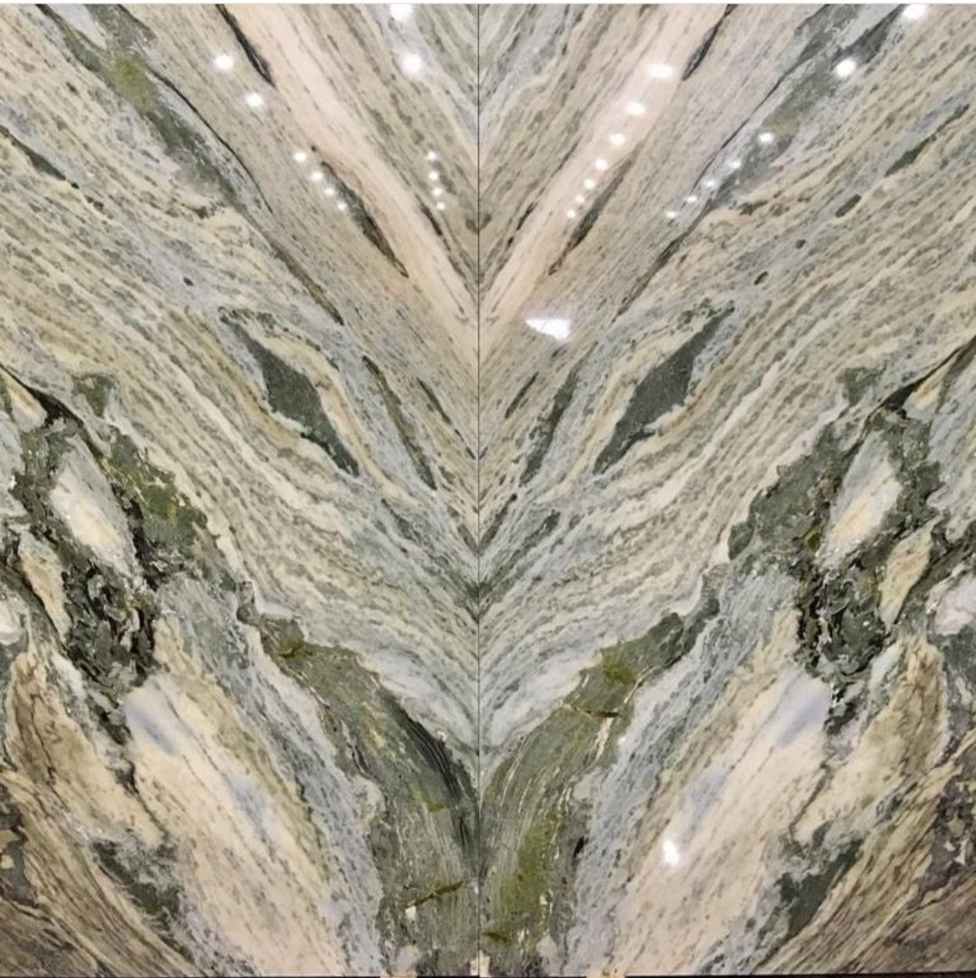 Ghép vân slab Quartzite tự nhiên cho mảng tường lớn