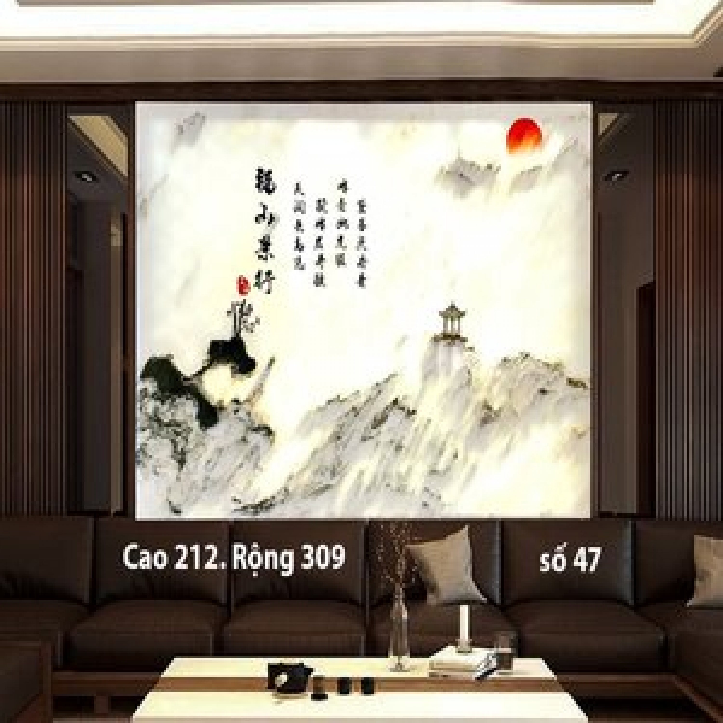 Bộ sưu tập tranh đá cao cấp An Phát Stone mẫu 46