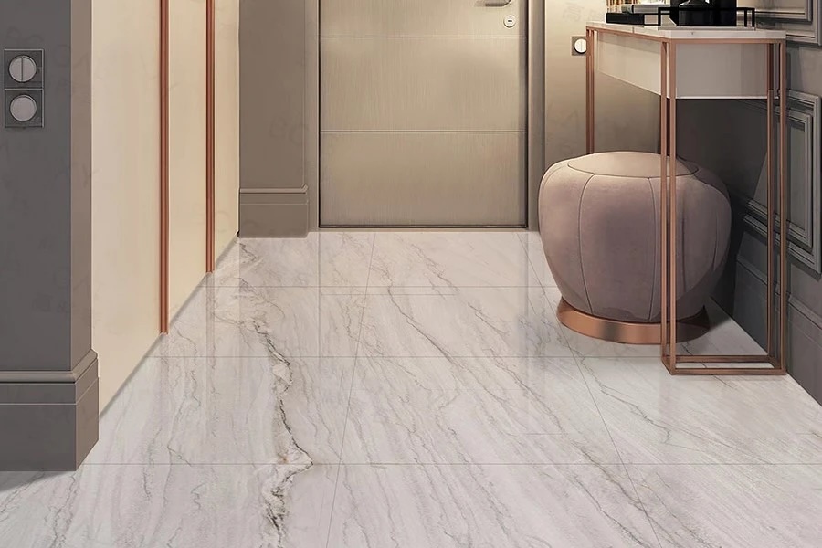 Ứng dụng đá Quartzite tự nhiên cho sàn phòng khách và sảnh