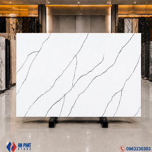 Đá bàn bếp thạch anh nhân tạo Quartz đẹp cho không gian bếp hiện đại