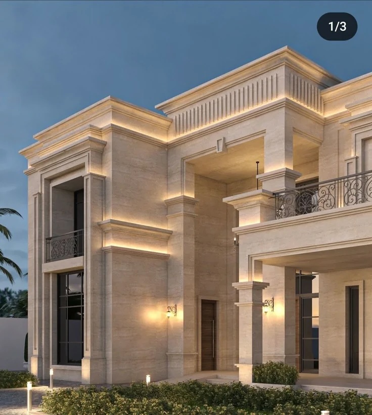 Đá ốp mặt tiền cao cấp cho biệt thự nhà phố và công trình sang trọng