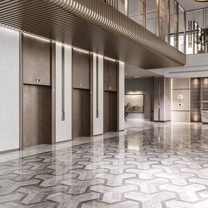 Bộ sưu tập đá ốp thang máy cao cấp An Phát Stone mẫu 12